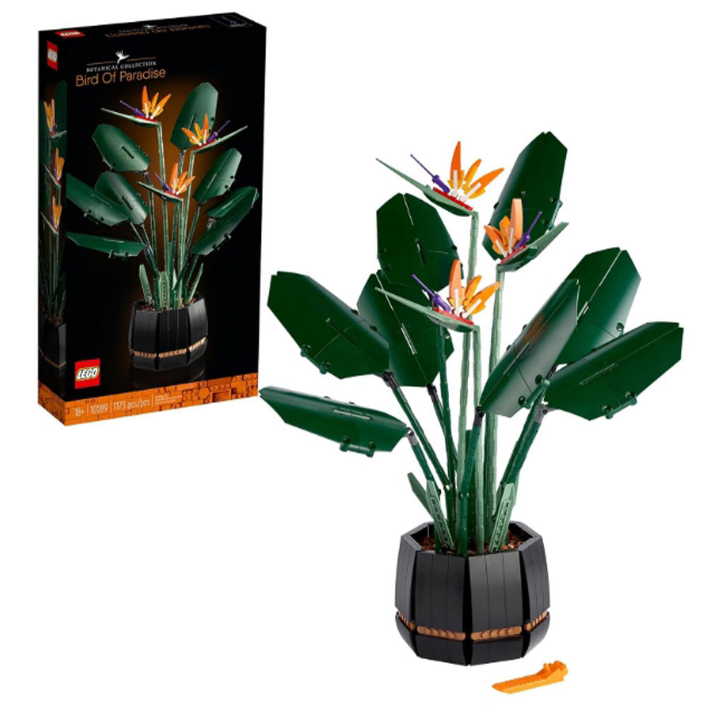 [Genuine Lego] LEGO 10289 Creator Expert Bird of Paradise Building Set for Adults, Artificial Plants Flowers Deco Gift Idea