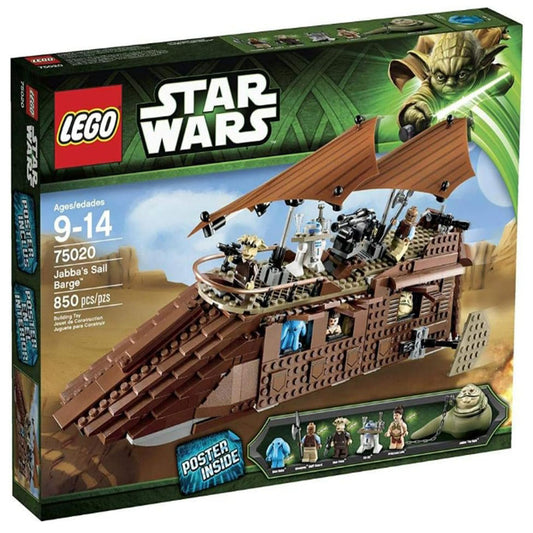 [Genuine Lego] LEGO Star Wars Jabbas Sail Barge 75020