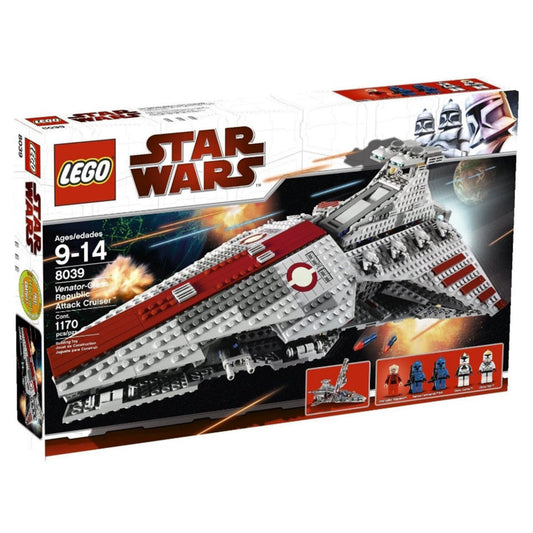 [Genuine Lego] Lego Star Wars Republic Attack Cruiser 8039