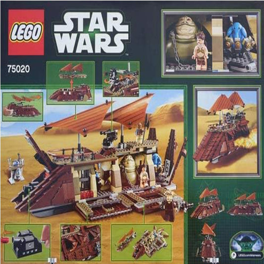 [Genuine Lego] LEGO Star Wars Jabbas Sail Barge 75020