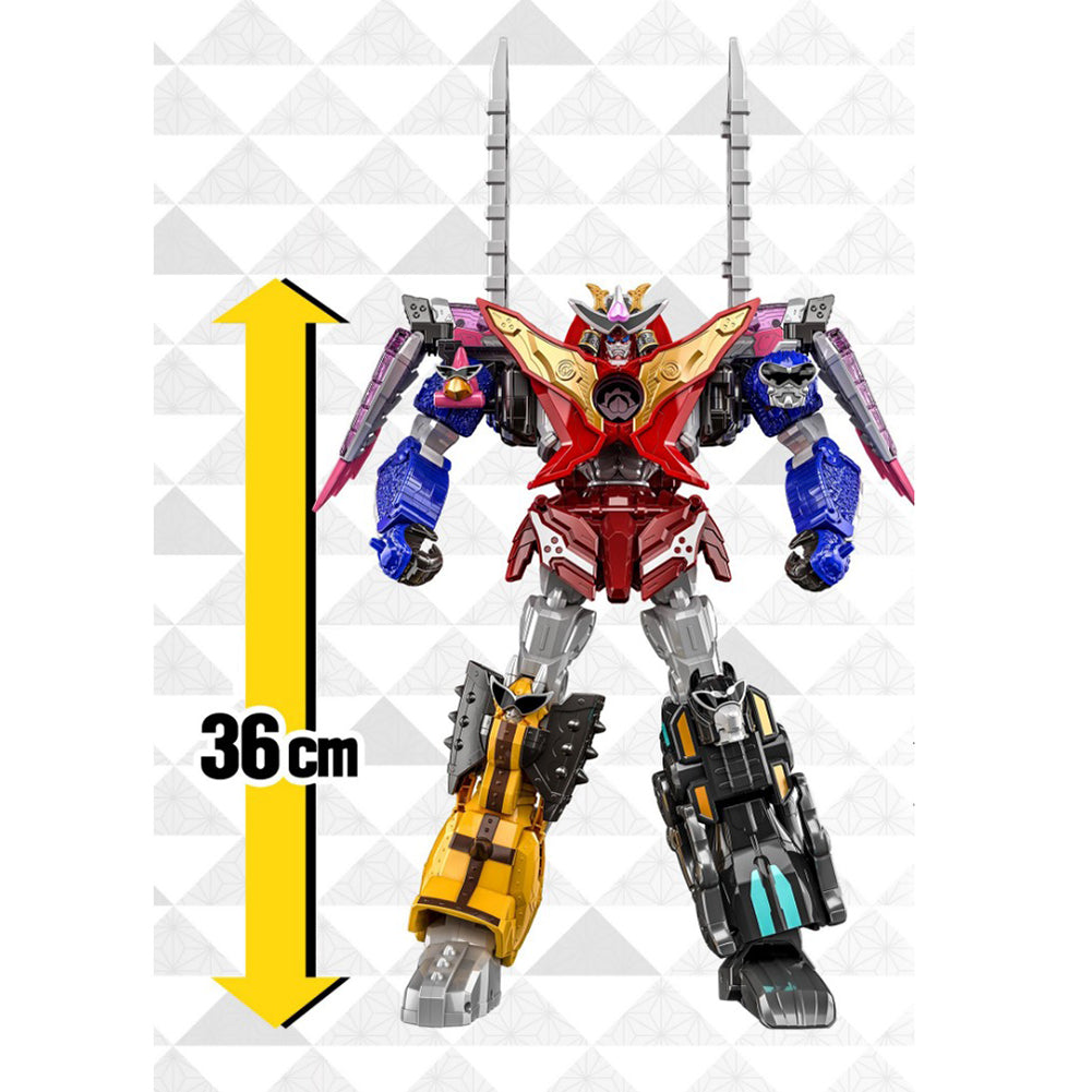 DX Don Buster King Don Brothers Power Rangers Robot Toy 5 robots transform into one robot Korean Version Height: 14.2in