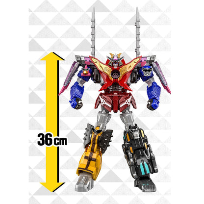 DX Don Buster King Don Brothers Power Rangers Robot Toy 5 robots transform into one robot Korean Version Height: 14.2in