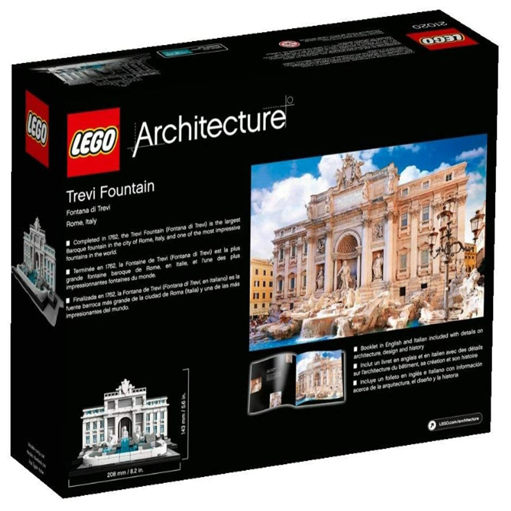 [Genuine Lego] LEGO Architecture Trevi Fountain 21020 Building Toy