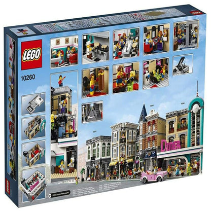 [Genuine Lego] LEGO Creator Expert Downtown Diner 10260 Building Kit, Model Set and Assembly Toy for Kids and Adults (2480 Pieces)