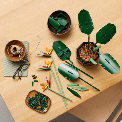 [Genuine Lego] LEGO 10289 Creator Expert Bird of Paradise Building Set for Adults, Artificial Plants Flowers Deco Gift Idea