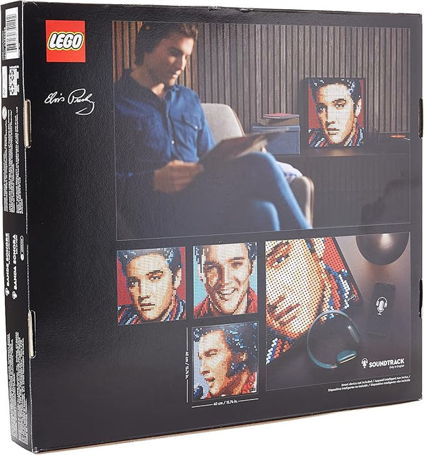 LEGO Art Elvis Presley The King 31204 Building Kit for Adults (3445 Pieces)