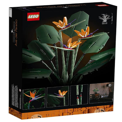 [Genuine Lego] LEGO 10289 Creator Expert Bird of Paradise Building Set for Adults, Artificial Plants Flowers Deco Gift Idea