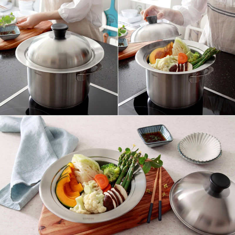 Pro Premium 5 Layers induction stainless steel Nonstick cookware set 5P