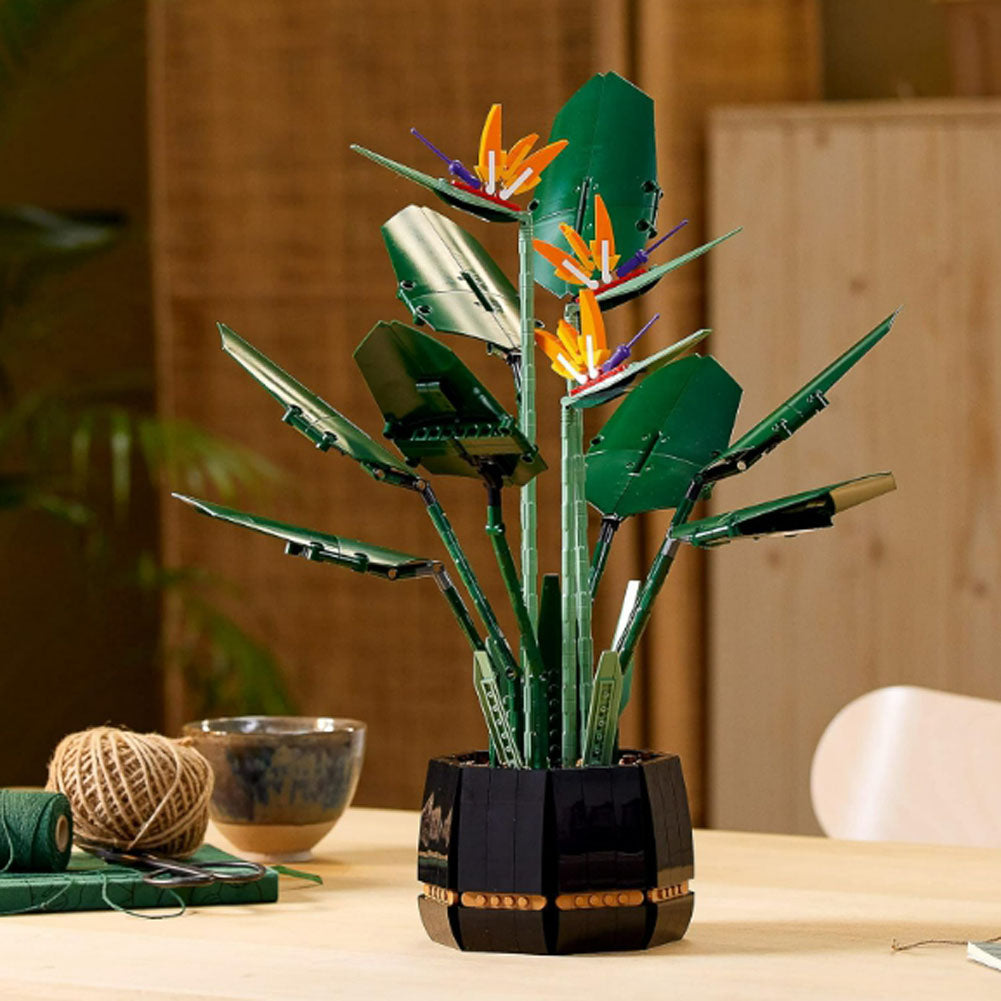 [Genuine Lego] LEGO 10289 Creator Expert Bird of Paradise Building Set for Adults, Artificial Plants Flowers Deco Gift Idea