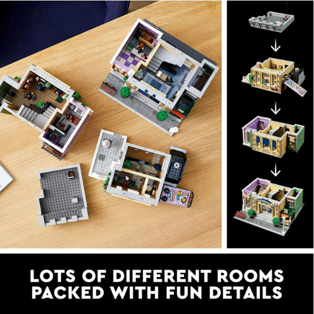 [Genuine Lego] LEGO Police Station 10278 Building Kit; A Highly Detailed Displayable Model for Adults, New 2021 (2,923 Pieces)