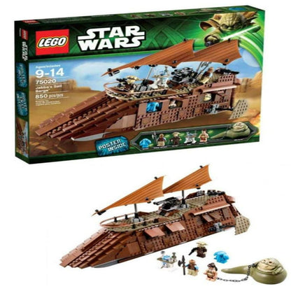[Genuine Lego] LEGO Star Wars Jabbas Sail Barge 75020