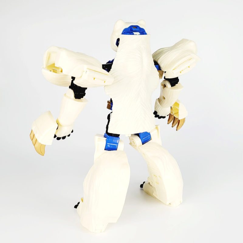 Hello Carbot Bear Hider Robot Toy 2 Mode Transformation Bear Mode Robot Mode 10.4(W)x3.7(D)x17.5(H)inch