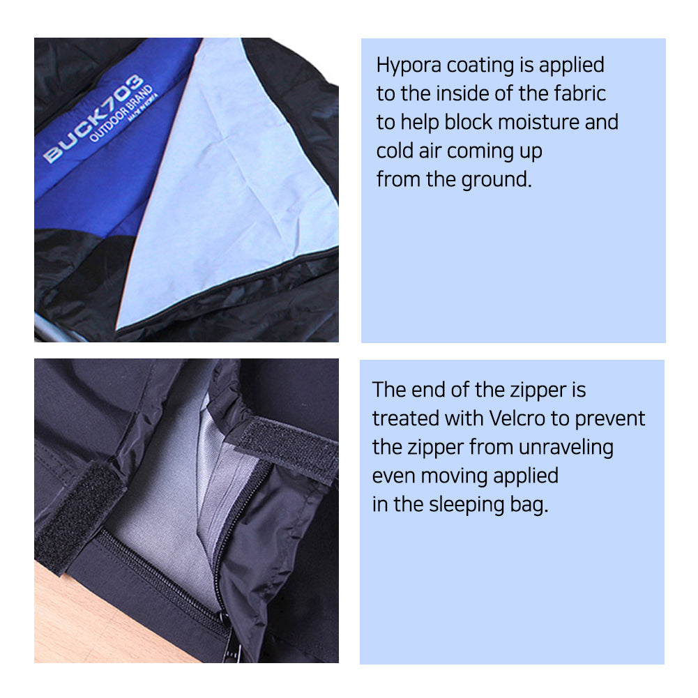 BUCK703  Waterproof sleeping bag cover to protect sleeping bags that are difficult to wash  Camping Travel Outdoor Covering  82 x 35.4in