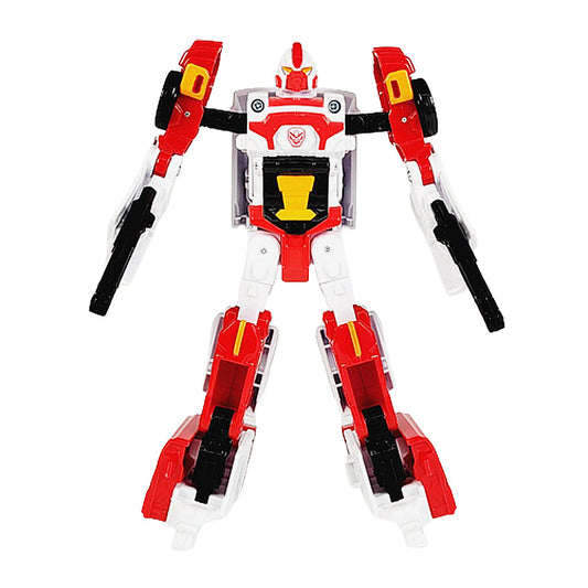 With Molly Hello Carbot Igriboom ASUV police car mode and a robot mode 6.9(W)x3(D)x8.3(H)inch