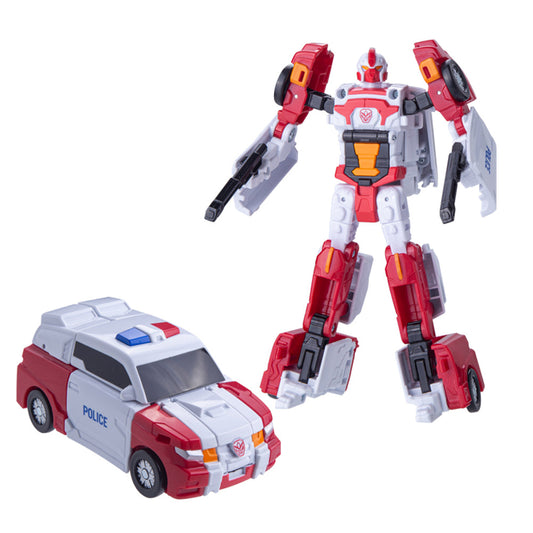 With Molly Hello Carbot Igriboom ASUV police car mode and a robot mode 6.9(W)x3(D)x8.3(H)inch