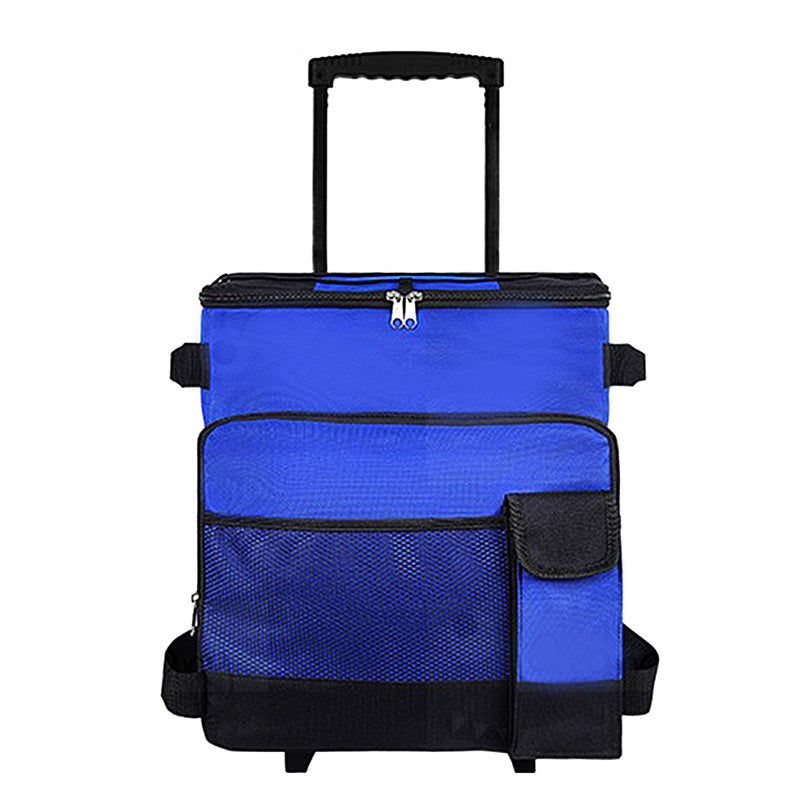 With Molly ES0710 Insulated Carrier Type Cooling Bag lightweight and durable high-capacity storage carrier Blue 14x13x15inch 43L