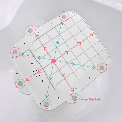 With Molly  Baby Easy Bath Bath Shower Helper Handles for Tube Adjust Length Stand Pink 16.5(W)x18.3(D)x14.5~20.5(H)inch 4.9lbs