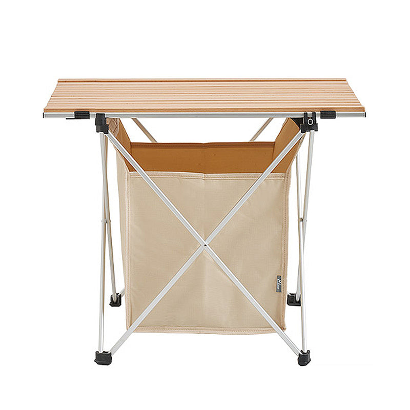 With Molly Portable folding  Aluminum Folding Lightweight  table for Camping Picnic Barbecue Backyard Party, Indoor & Outdoor 22.6(W) x 15(D) x 17.8(H) inches