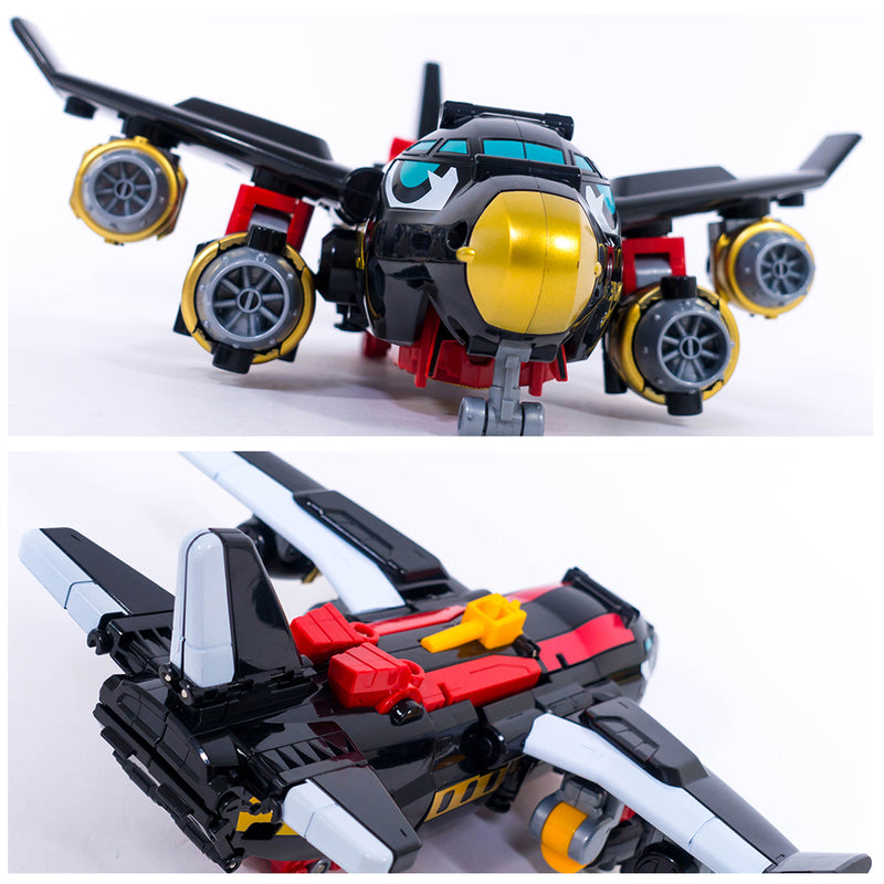 Metal Card Bot Fleta Z Two Transformation Robot Vehicle Modes  7.8(W) x 4(D) x 8.3(H) inch