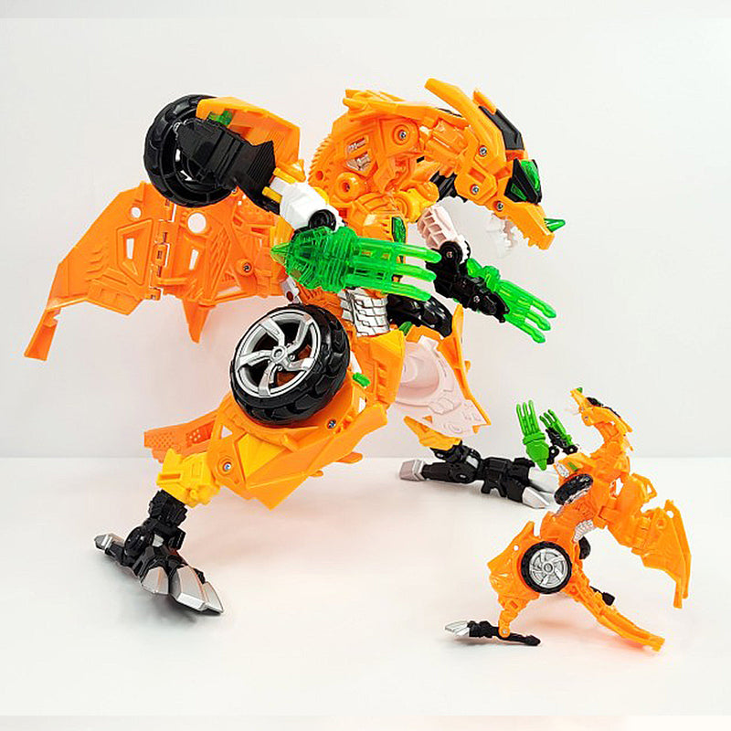 With Molly Hello Carbot Dragon Carbot Goldrex Dragon transforms into a car 11.4x5.1x13.5inch