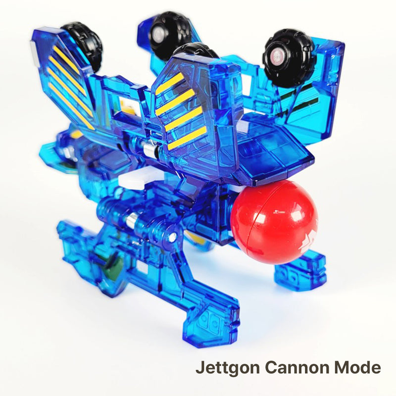 With Molly Mecadball HYPER CANNON transform into various modes 12.5(W)x14(H)x4(D)inch