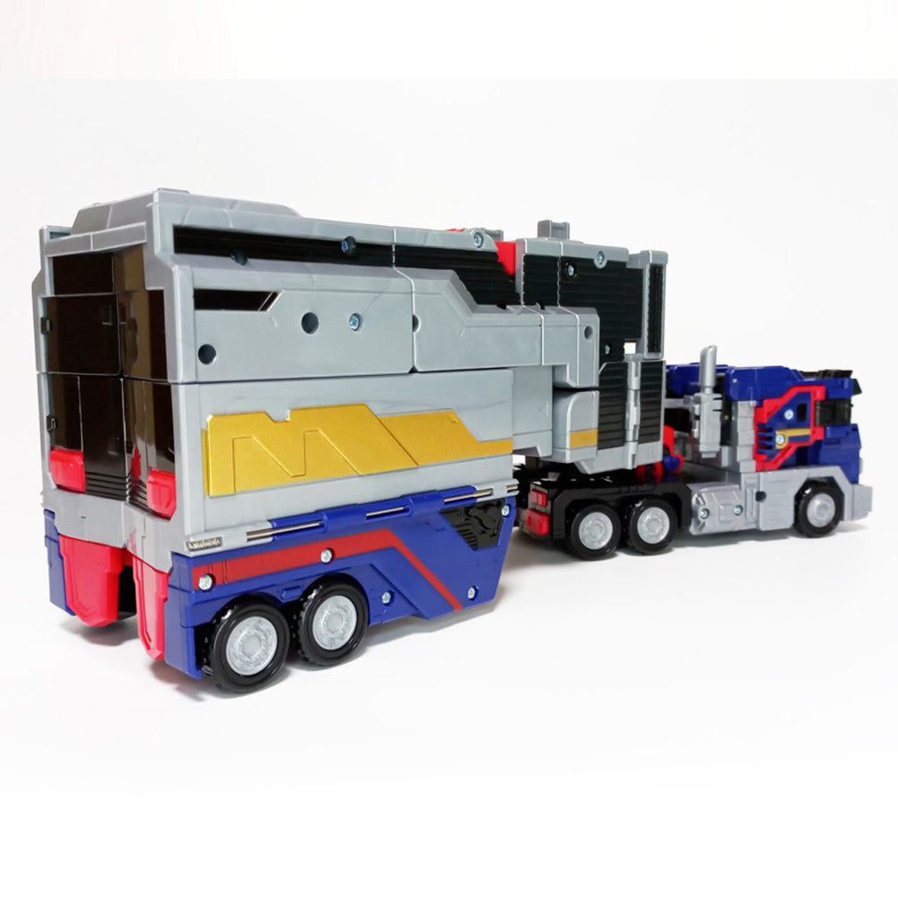 With Molly Metal Cardbot HeavyIron 2 Transformation Mode  Robot  Trailer Truck Vehicle Mode 11.8x4.5x14inch