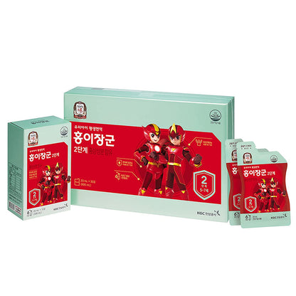 KGC CHEONG KWAN JANG HONG E JANG GUN korean red ginseng pre-shcool Kids Tonic Step2