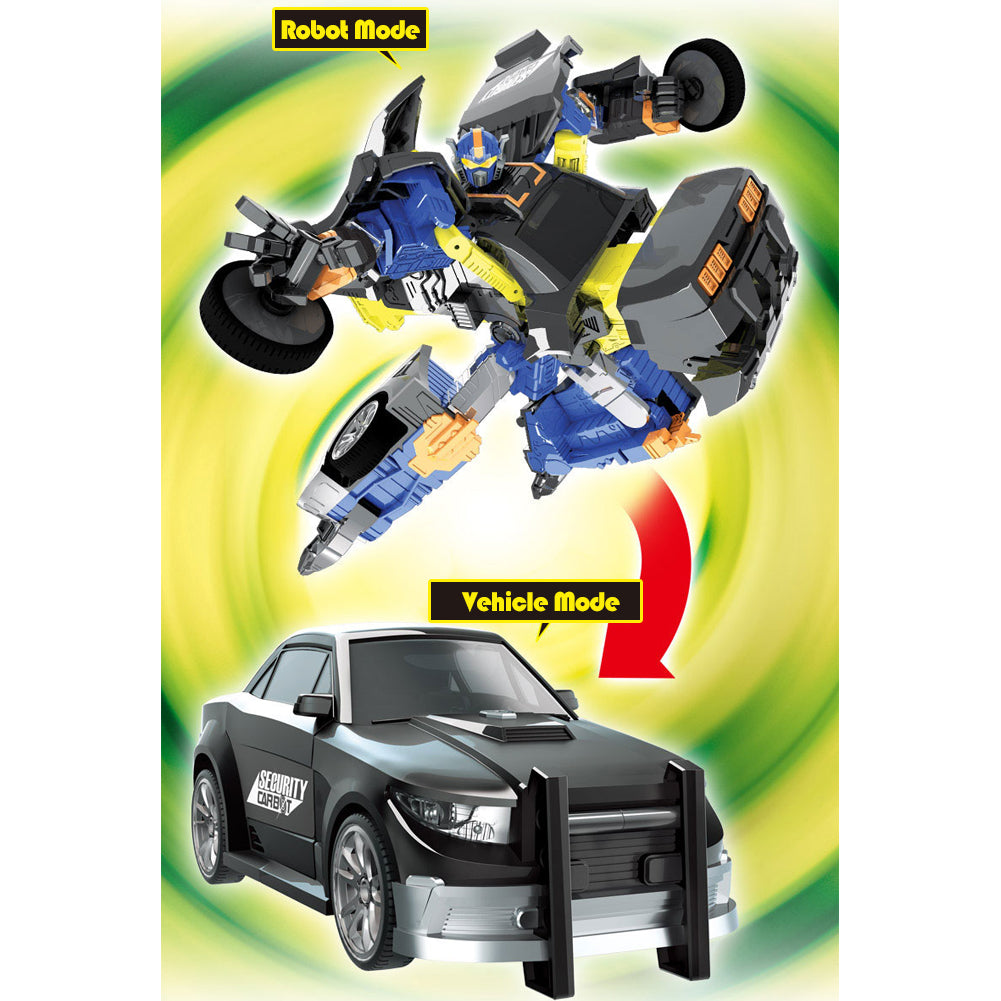 With Molly Hello Carbot Buddy guard Robot Turns into a car  10.8(W)x13.8(H)x6(D)inch