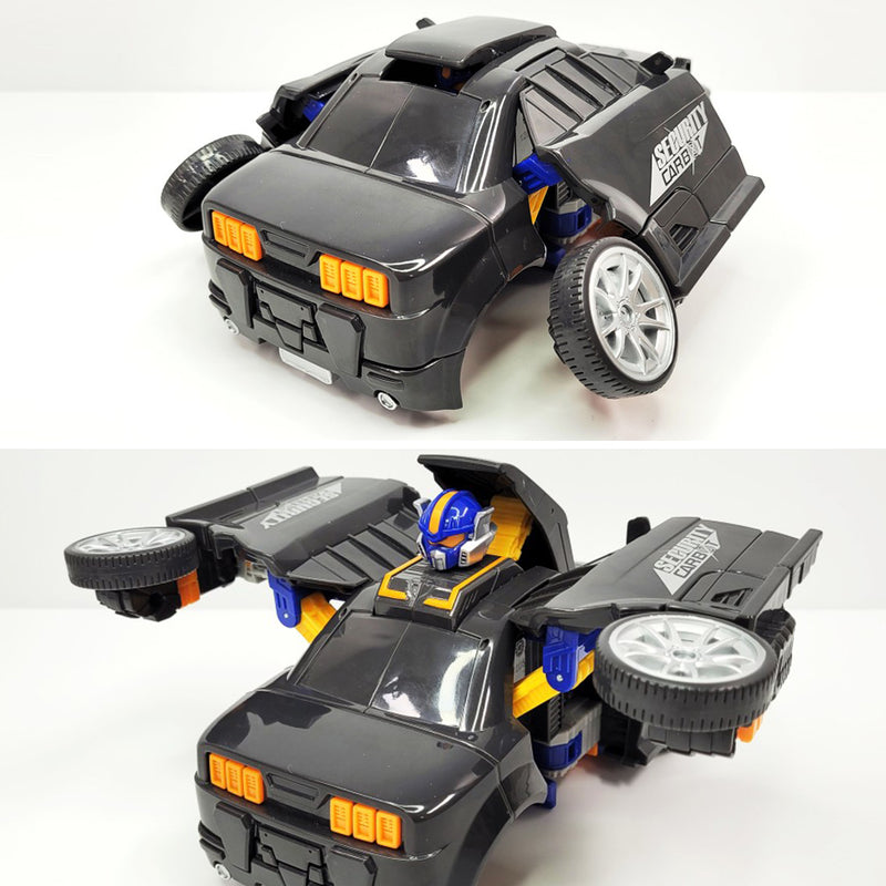 With Molly Hello Carbot Buddy guard Robot Turns into a car  10.8(W)x13.8(H)x6(D)inch