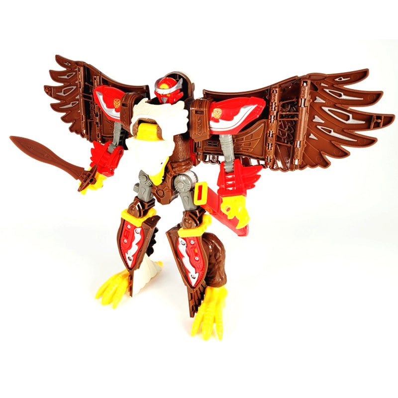 With Molly Hello Carbot Eagle Hider Eagle turns into a robot  11(W)x13.4(H)x3.5(D)inch