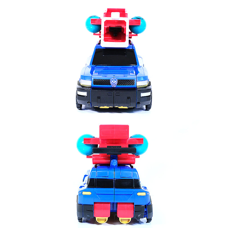 With Molly Hello Carbot POWER BUMBA Transformer Robot and Car 10.6(W)x13.5(H)x5.5(D)inch