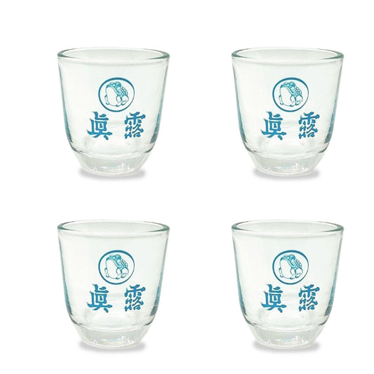 Dukkeobi Korea Soju Glass 4p Set  0.7oz 2inch