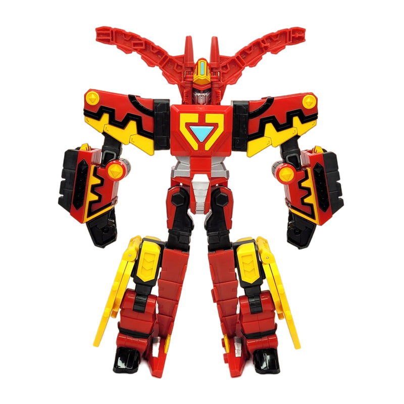 Hello Carbot Kingdaiser Transformation Robot 3 Modes Robot Mode Elephant Mode Dragon Mode 14(W) x 3.5(D) x 13.5(H) inch