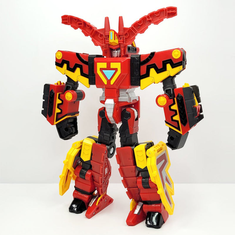 Hello Carbot Kingdaiser Transformation Robot 3 Modes Robot Mode Elephant Mode Dragon Mode 14(W) x 3.5(D) x 13.5(H) inch