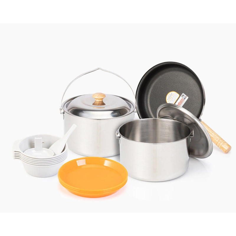 With Molly Kovea Copel Camping Stainless cookware set 4P