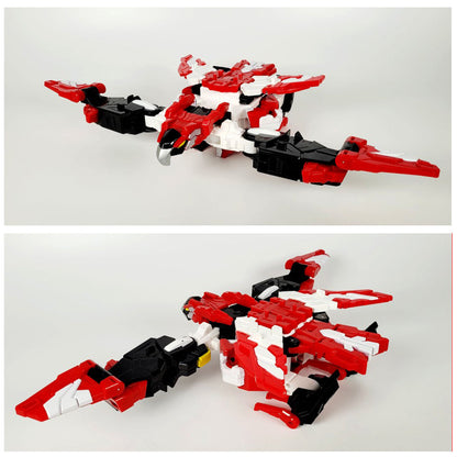 With Molly Mecadball WOLFNIX 2 modes (Robot eagle)  with 5 MECARD BALLs 12.5(W)x14(H)x5(D)inch