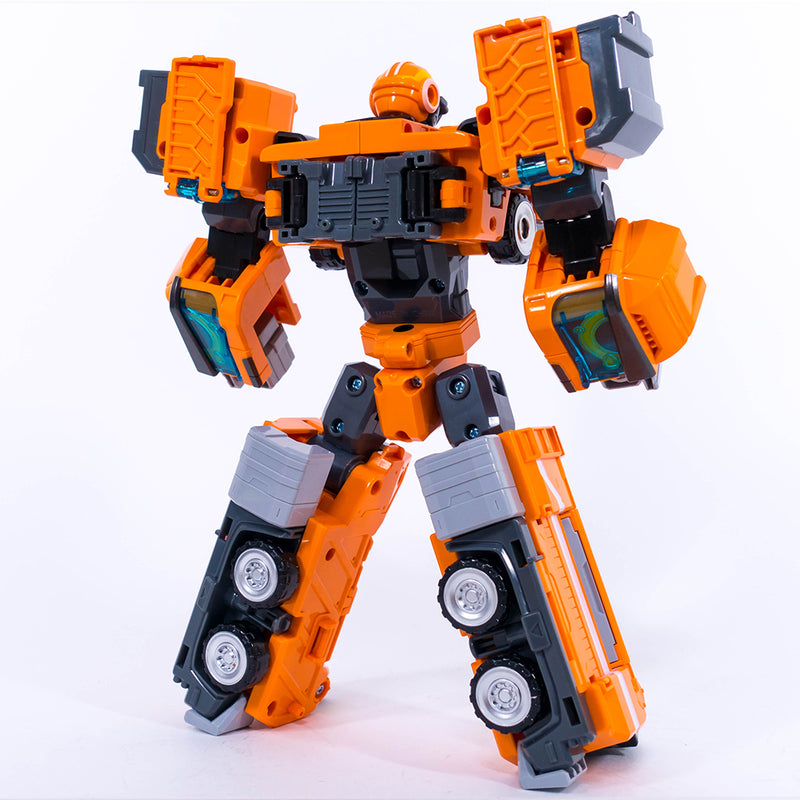 With Molly Metal Cardbot Megatrucker  2 mode robot mode truck mode toy   9.9(W) x 4(D) x 10(H) inch