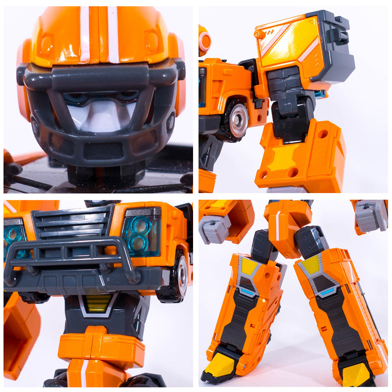 With Molly Metal Cardbot Megatrucker  2 mode robot mode truck mode toy   9.9(W) x 4(D) x 10(H) inch