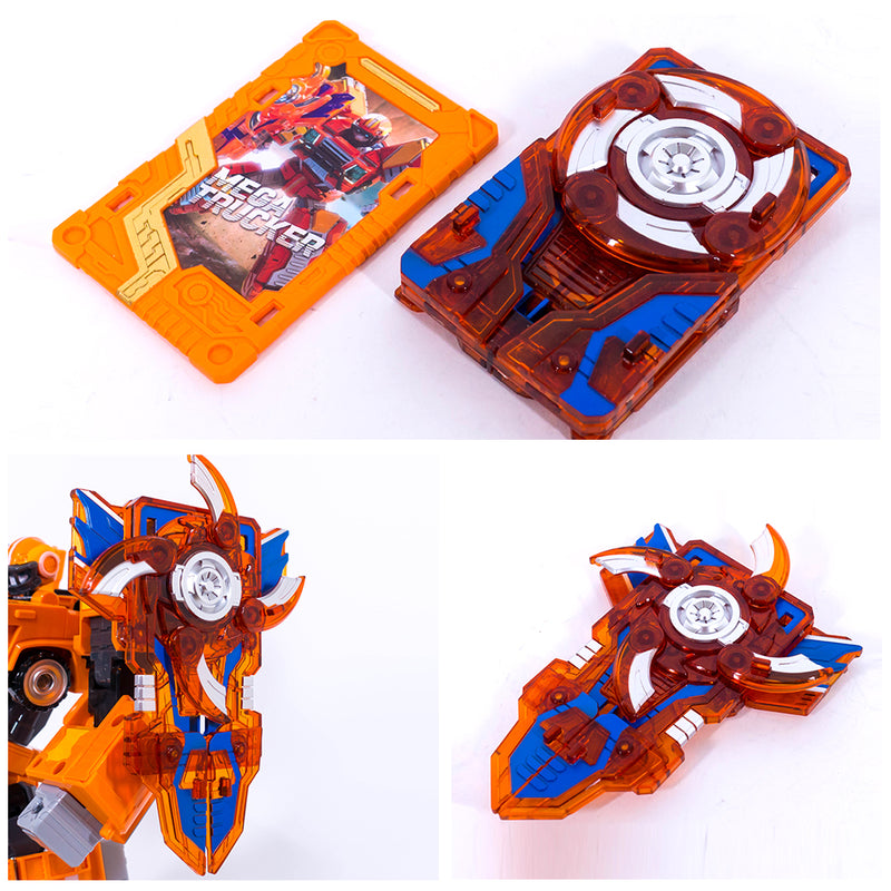 With Molly Metal Cardbot Megatrucker  2 mode robot mode truck mode toy   9.9(W) x 4(D) x 10(H) inch