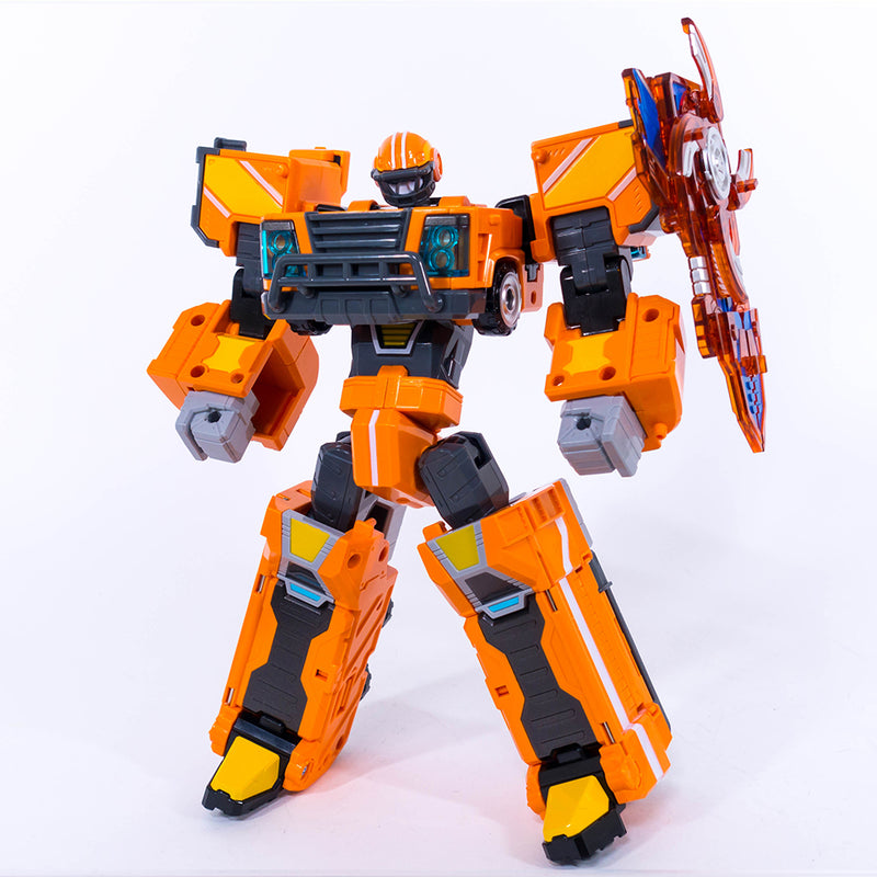 With Molly Metal Cardbot Megatrucker  2 mode robot mode truck mode toy   9.9(W) x 4(D) x 10(H) inch