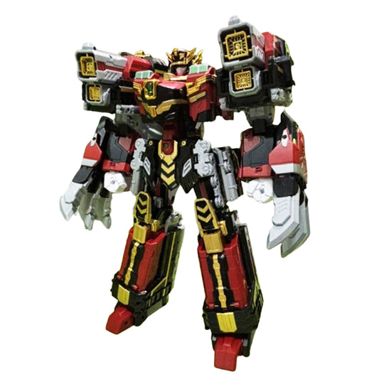 Metal Cardbot S Season 2 Blastrain 3-mode transformation robot train transformation 11.8" x  5.5" x 14.2"