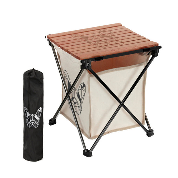 With Molly MD-6364T Outdoor Compact Folding Table Can be easily folded and unfolded. Including exclusive bag 15.7x14.5x18.1inch