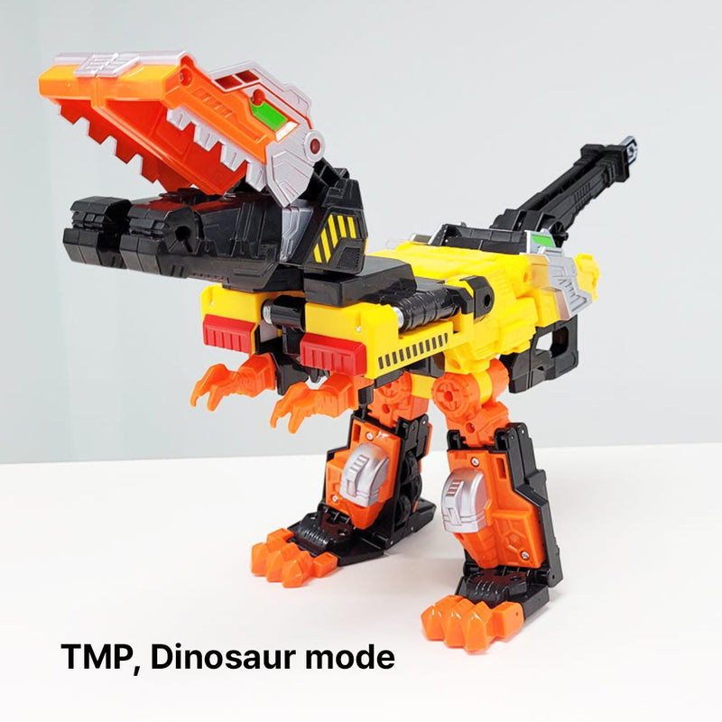 Hello Carbot Ultimax Dinosaur and car combine to transform into robot 9.8(W)x5.3(H)x12(D)inch