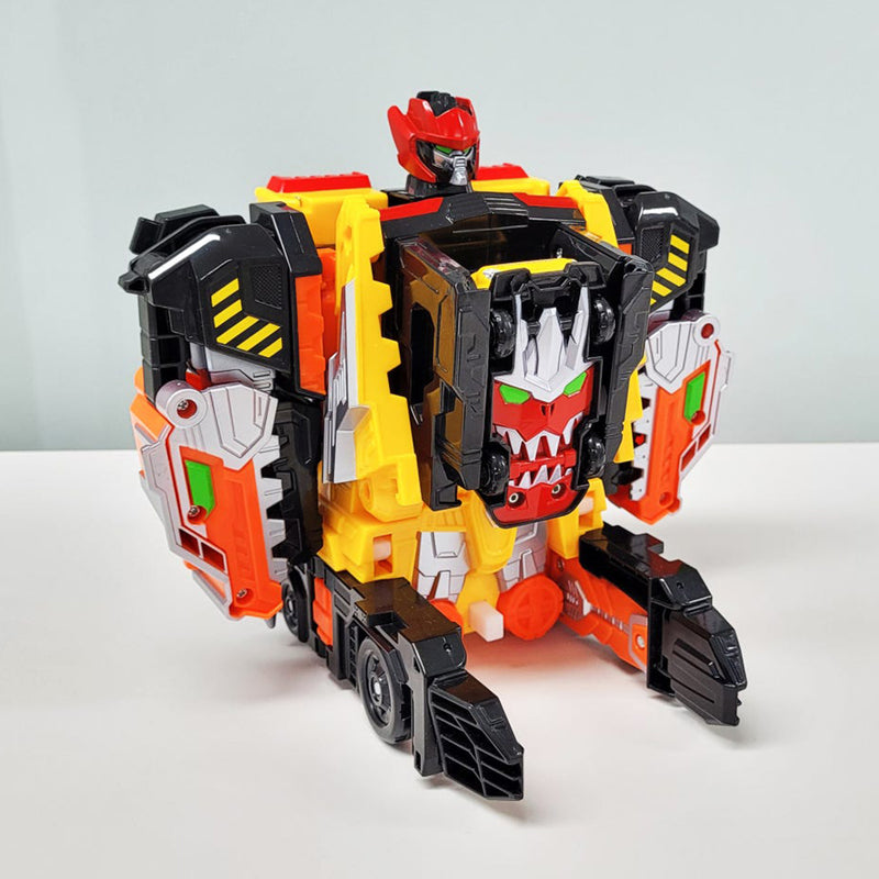 Hello Carbot Ultimax Dinosaur and car combine to transform into robot 9.8(W)x5.3(H)x12(D)inch