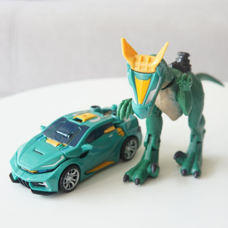 With Molly VELOP RACING TRON Car and dinosaur pop-up combination toy green 17.3(W) x 5(D) x 12.6(H) inch