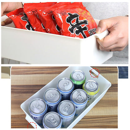 Plastic Storage Bins Pantry Organization and Storage Containers Storage Baskets Shelf Organizer Bins OfficeLarge 2p + Medium 3p + Small 5p set Gray
