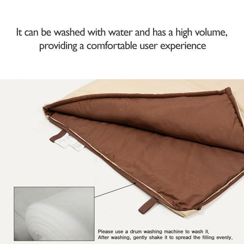 2 in 1 Cute Camping Sleeping Bag - Sleeping bag, duvet/mat function