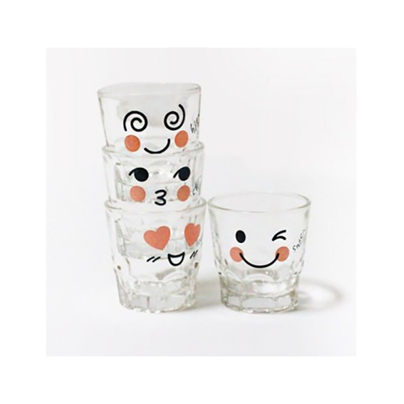 Funny Expression image Soju Glass 4p Set