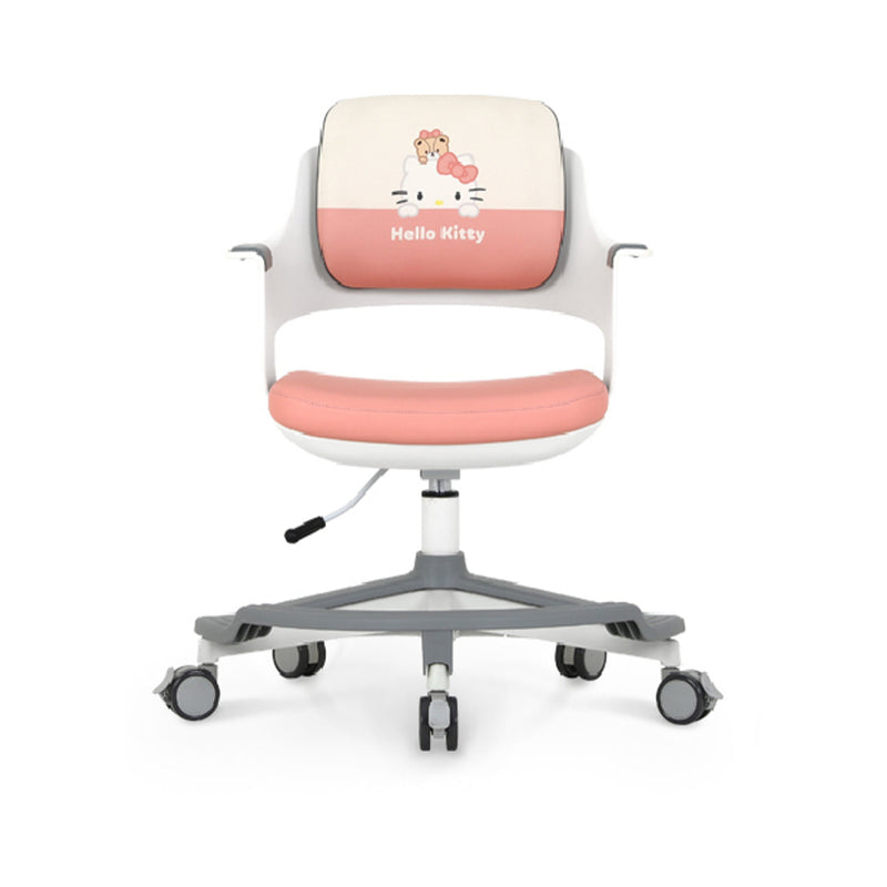 With molly Linbak Hello kitty Kids Study Chair, Children School Study Chair for 5-14 Years Old, Student's Study Computer for Home School Use