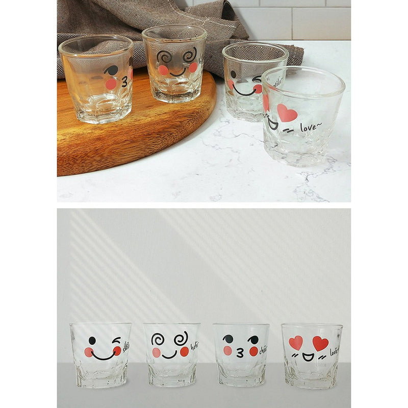 Funny Expression image Soju Glass 4p Set